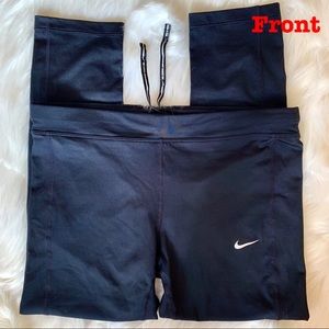 Nike Dri-Fit Cropped Workout Pants Leggings L